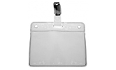 porte badge plastique souple pochette